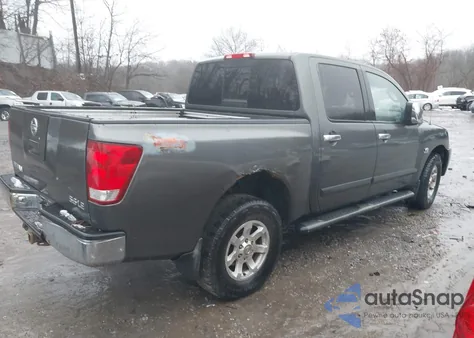 2004 Nissan Titan Le из США, поврежденный, VIN 1N6AA07B44N522824
